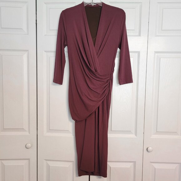 MM Lafleur The Casey Dress in Chestnut - Picture 2 of 5